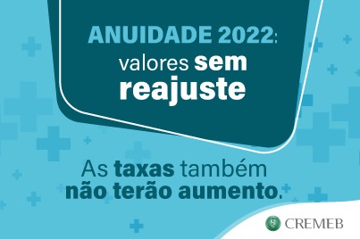 Anuidade Cremepe 2021 - Cremepe