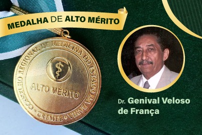 » Cremeb décerne la Médaille du Haut Mérite au médecin et avocat Genival Veloso de France de Paraíba